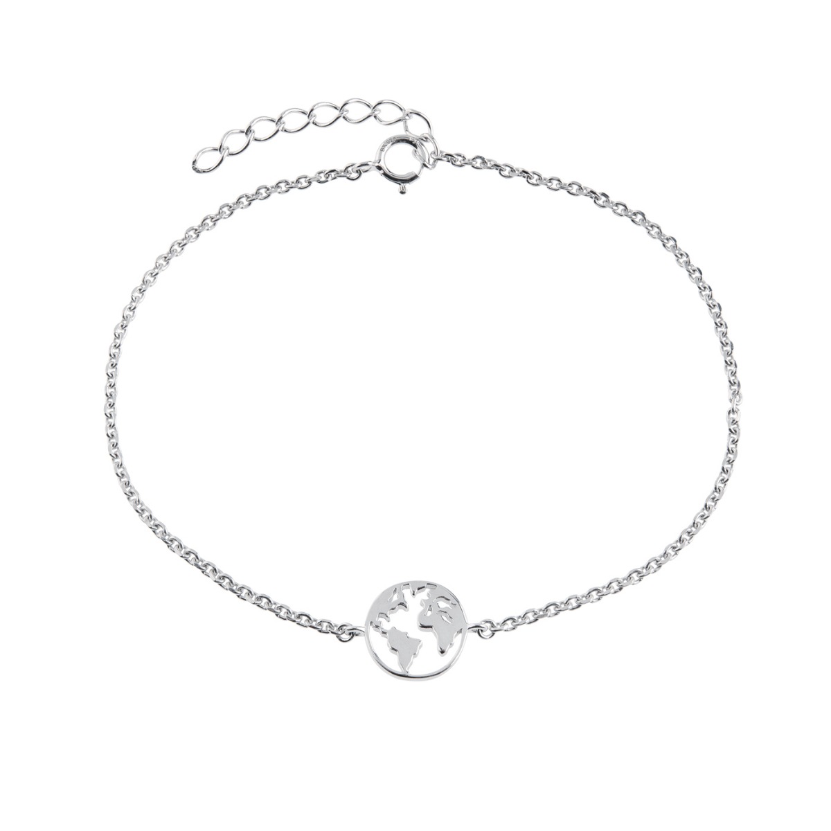 Armbånd Jordklode Sølv 