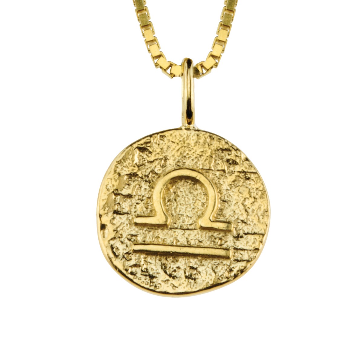 Stjernetegnsmykke Vekten 925 Forgylt Sølv