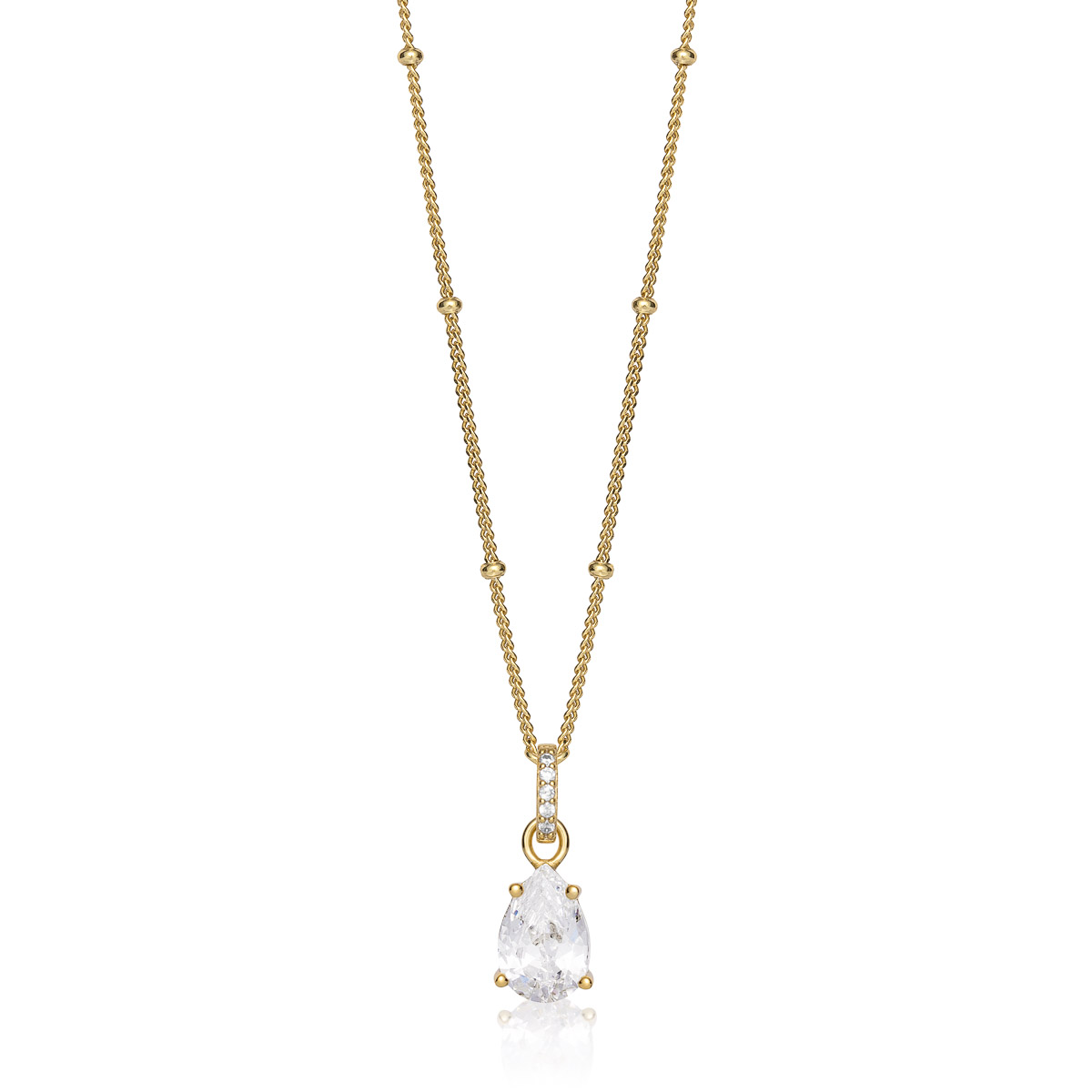 Halssmykke 925 Forgylt Sølv