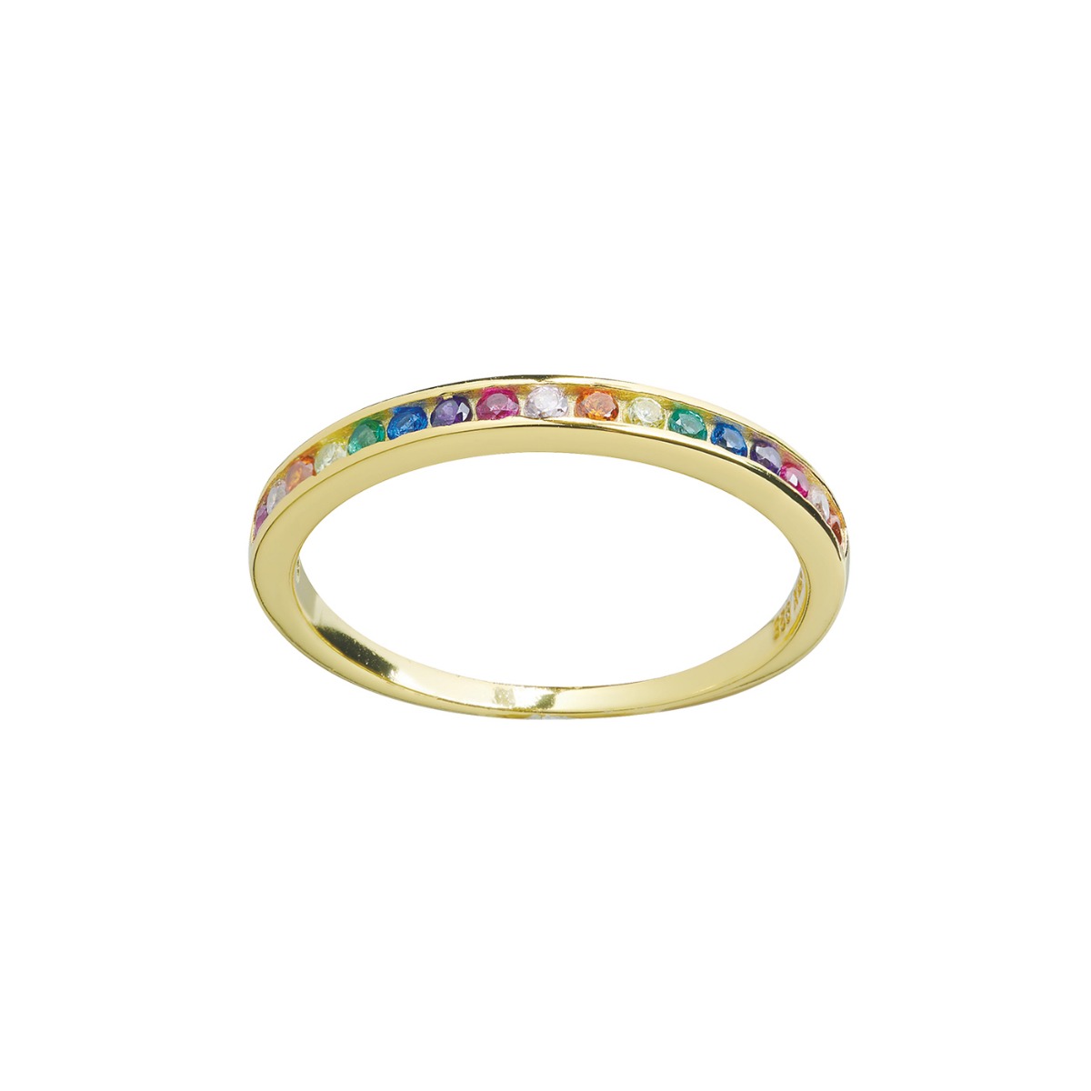 Ring 925 Forgylt Sølv