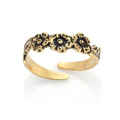 Løken Ring 925 Forgylt Sølv