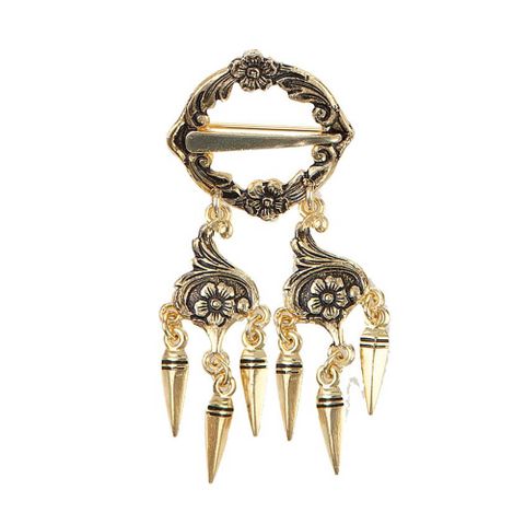 Løken Sprette 925 Forgylt Sølv