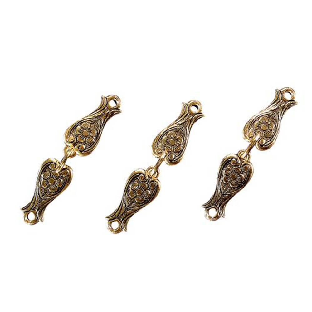 Løren Hekter 925 Forgylt Sølv