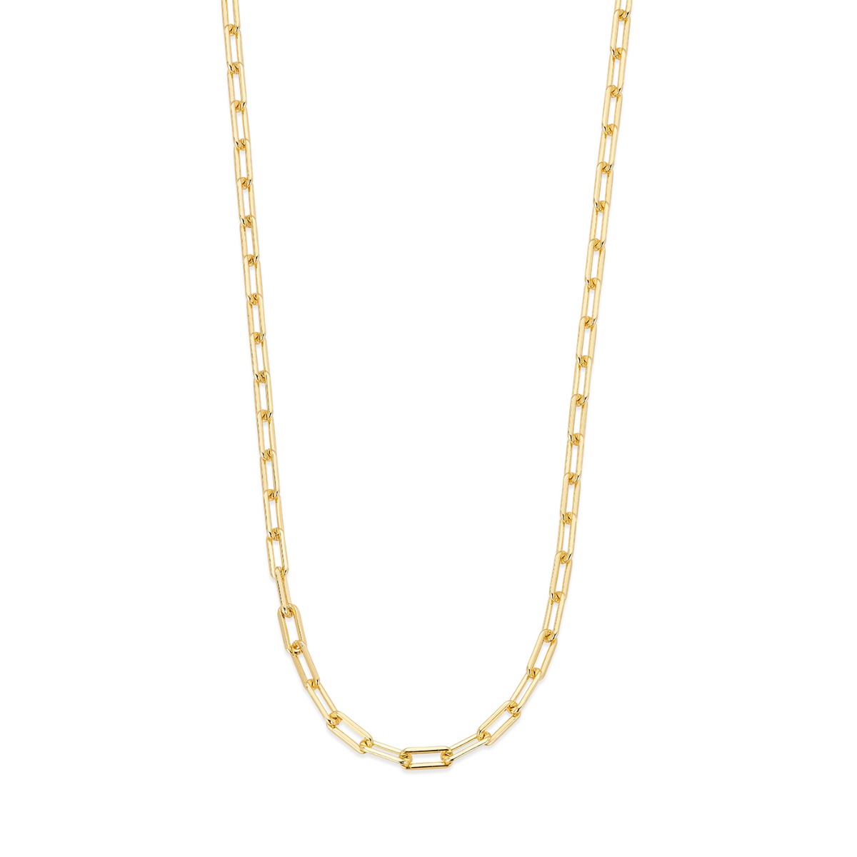 Halskjede 925 Forgylt Sølv