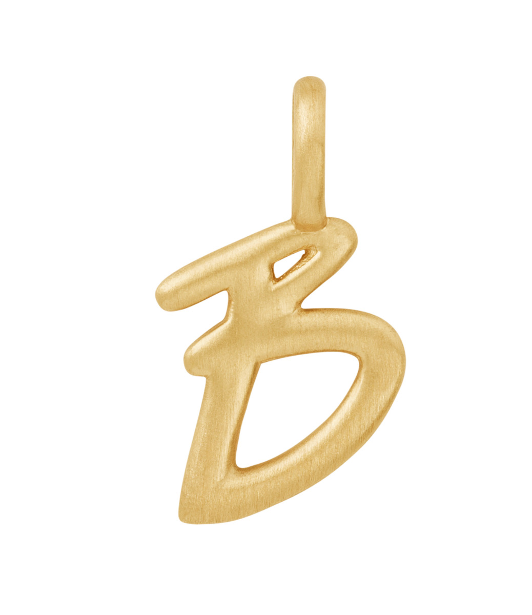 Love Letters B Forgylt Sølv