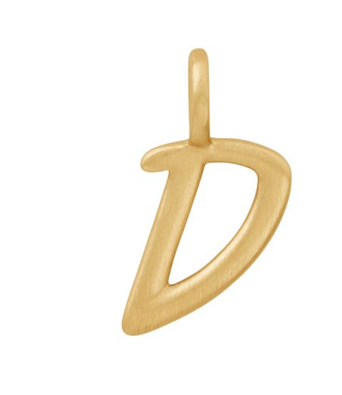 Love Letters D Forgylt Sølv