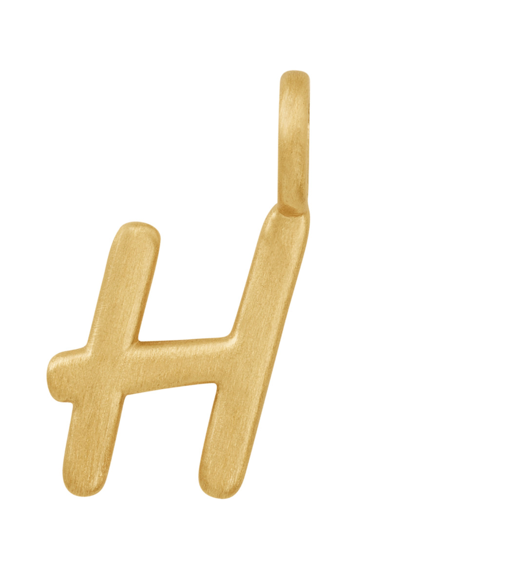 Love Letters H Forgylt Sølv 