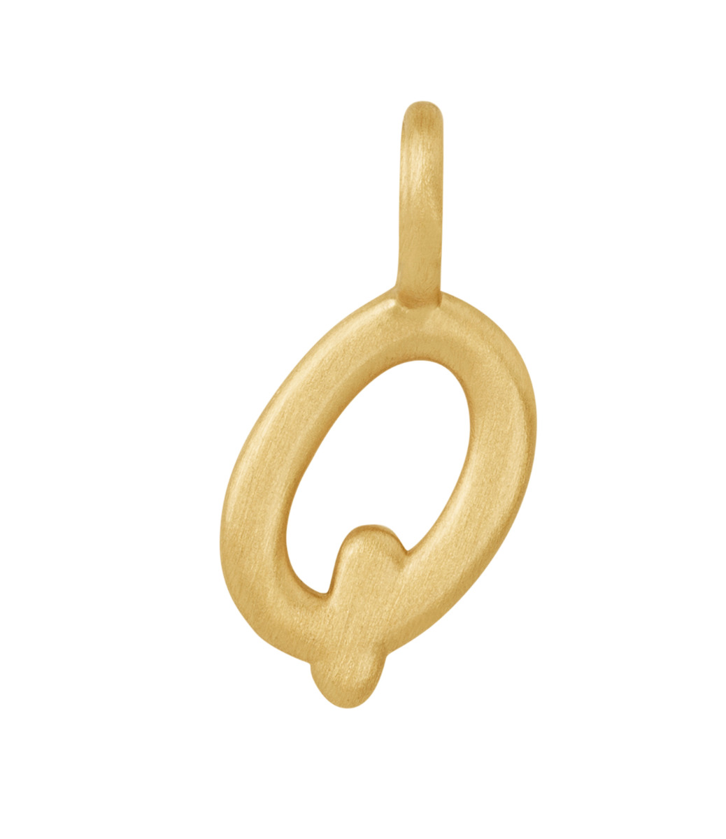 Love Letters Q Forgylt Sølv 