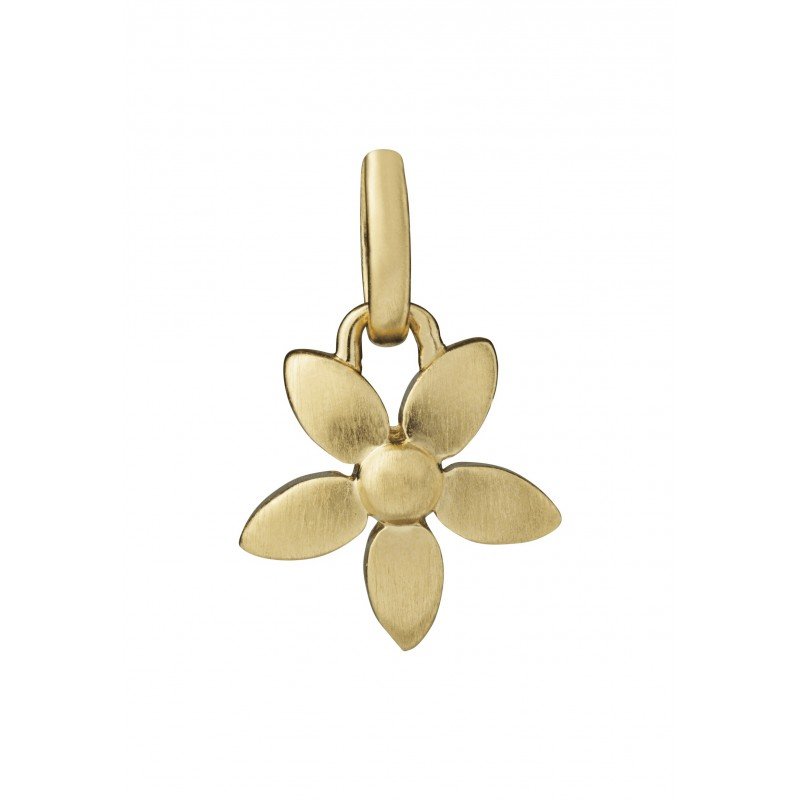 Forget-me-not pendant - gold