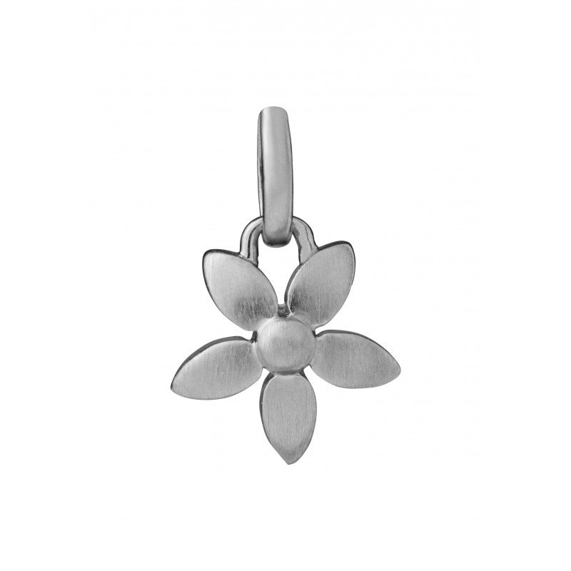Forget-me-not pendant - silver