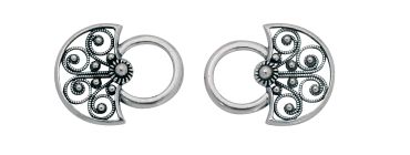 Maljer Bergen 830 Oksidert Sølv