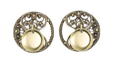 Maljer Telemark Filigran Løv Gml.Forgylt 