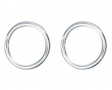 Maljering 13 mm 830 Hvitt Sølv