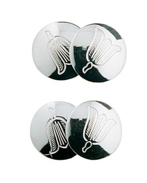 mansj.knappar gravert, blåklok