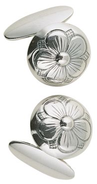 Mansjettknapper 18mm Oksidert