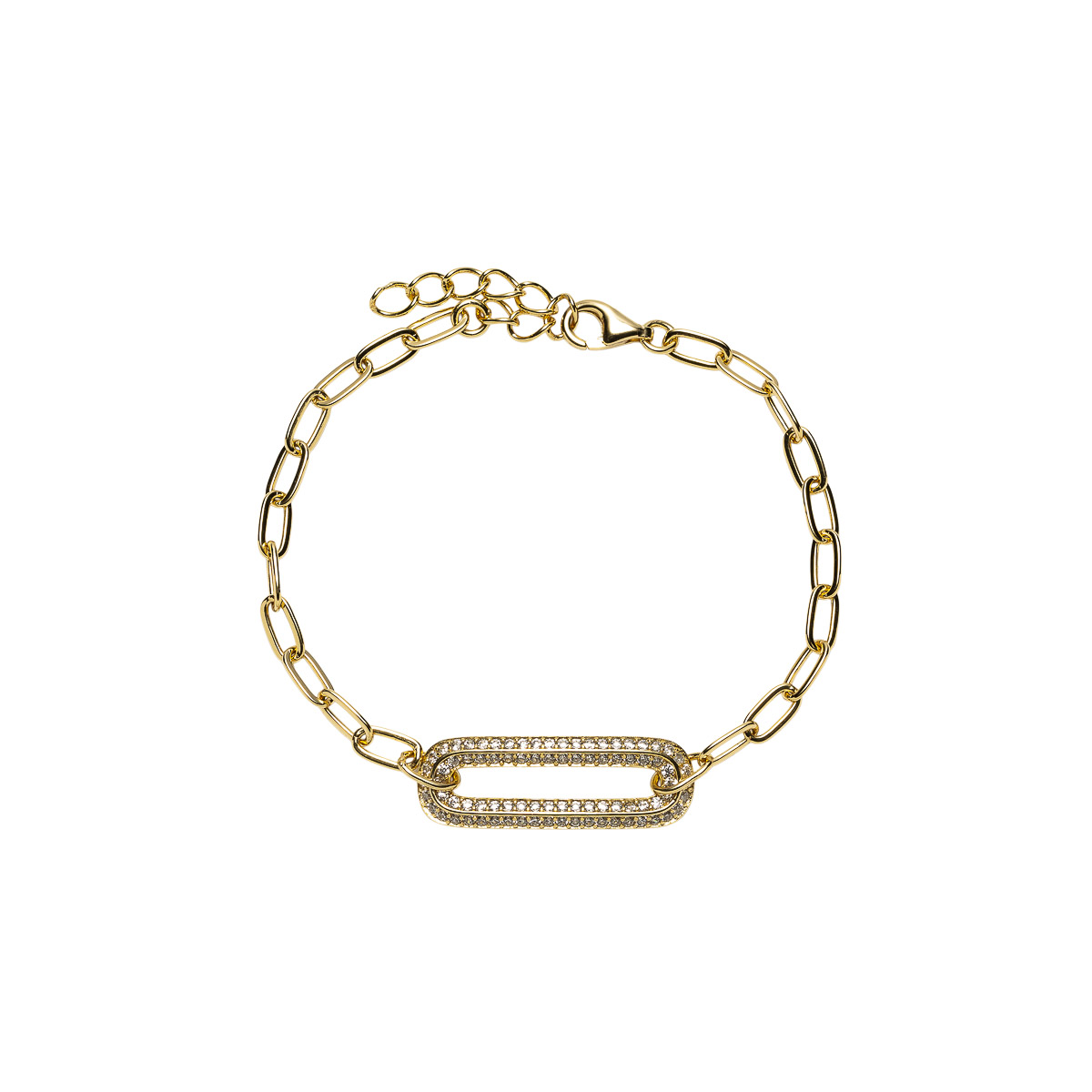 Armbånd 925 Forgylt Sølv