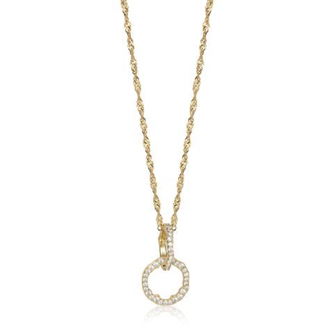 Halssmykke 925 Forgylt Sølv