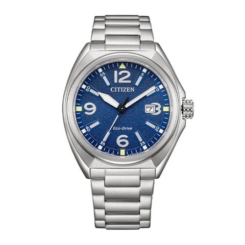 Military 3HD Eco-Drive 41 mm Blå