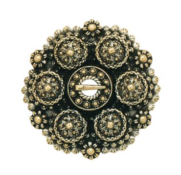 Bolesølje Liten 830 Forgylt Sølv