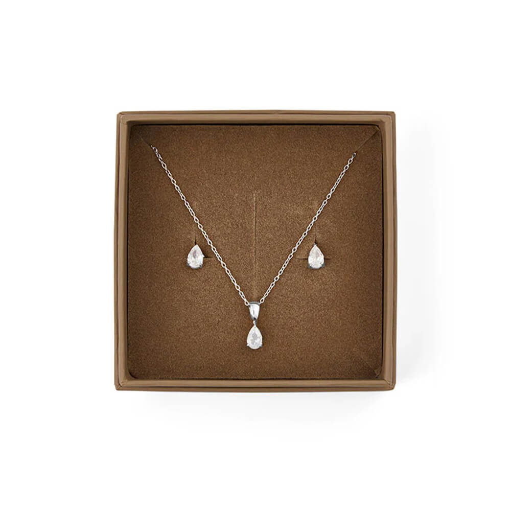 Smykkesett Belle Silver