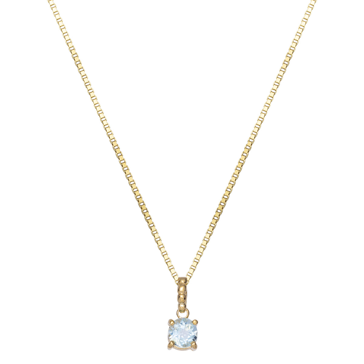 Nina Halssmykke 375 Gult Gull