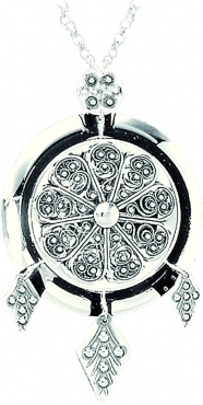 Offerdåse Nordmøre 830 Oksidert Sølv