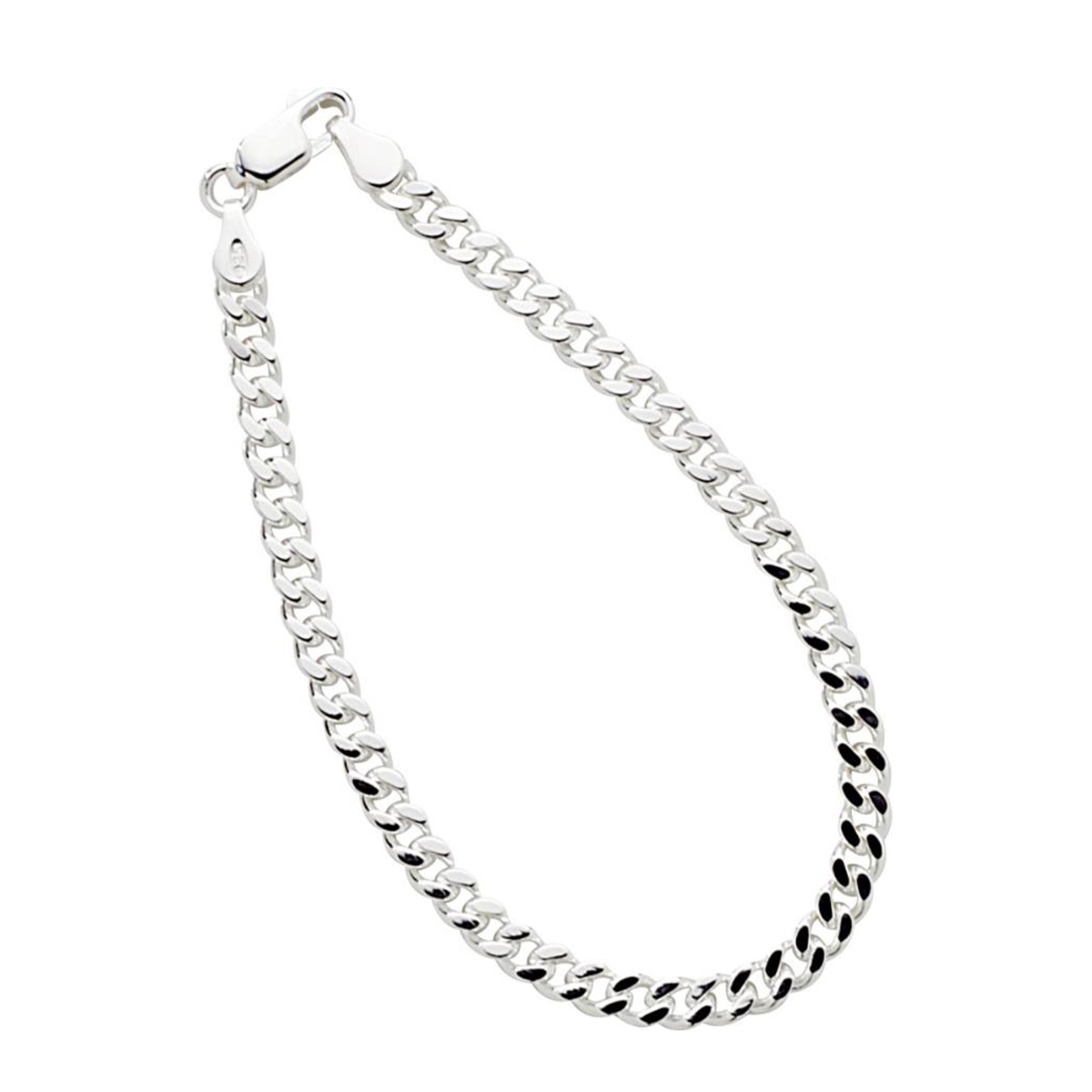 Panserarmbånd 925 Sølv 18 cm