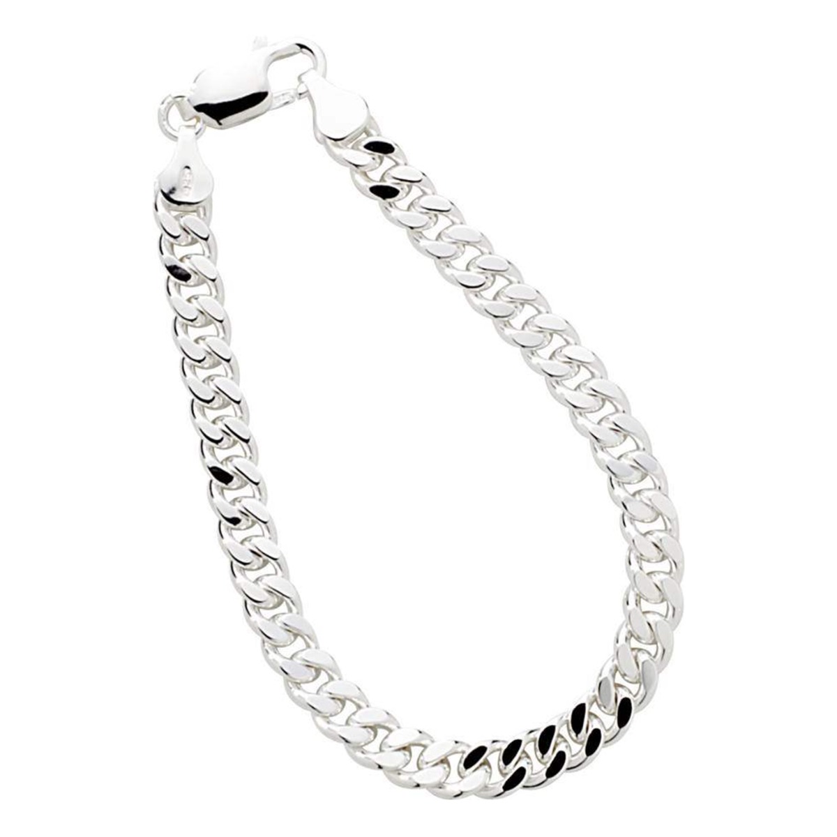 Panserarmbånd 925 Sølv 19 cm