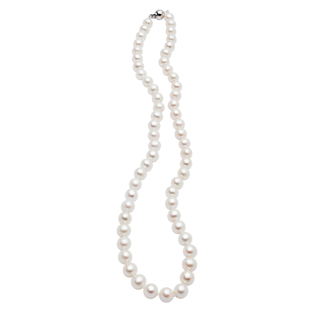 Perlekjede 925 Sølv 45 cm