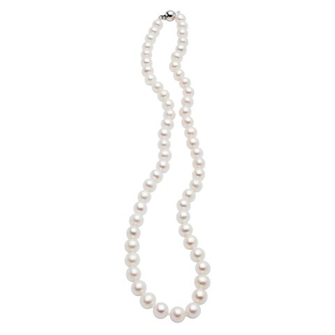 Perlekjede 925 Sølv 45 cm