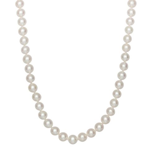 Perlekjede 925 Sølv 60 cm