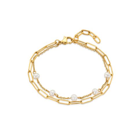 PERNILLE Armbånd Gullfarget Stål