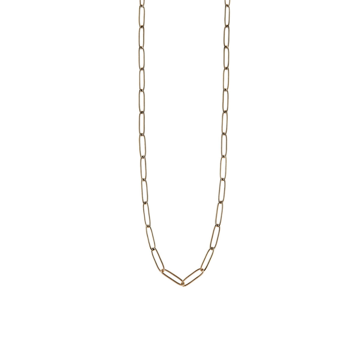 Frøya- Kjede Gullforgylt Stål 