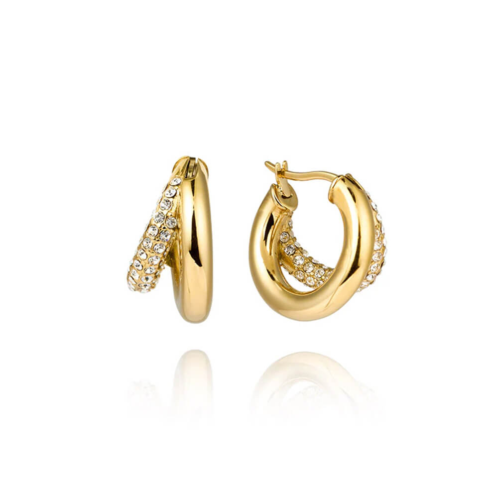 Raya Gold Hoops