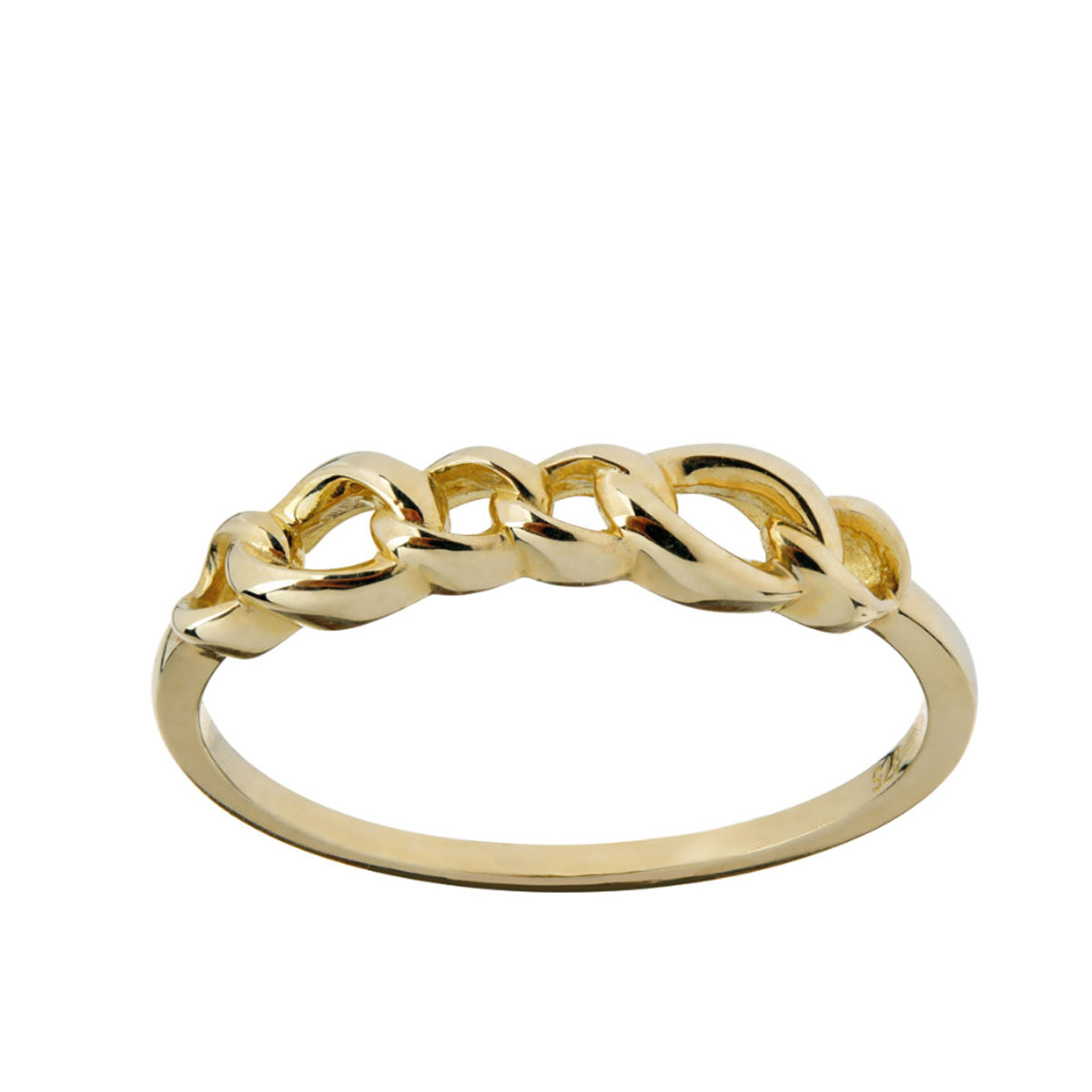 Ring 375 Gult Gull 
