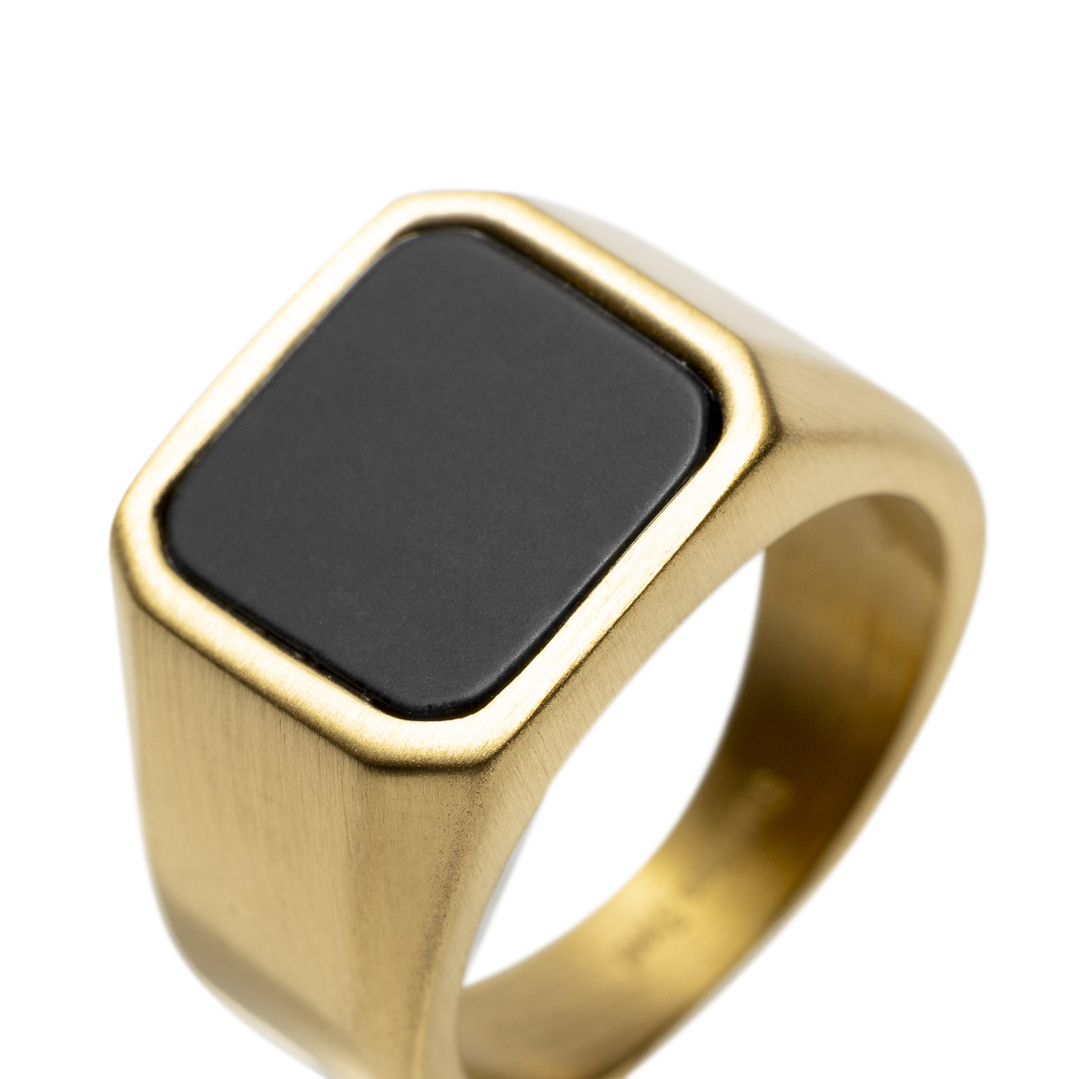 TOM Ring Gullfarget Stål