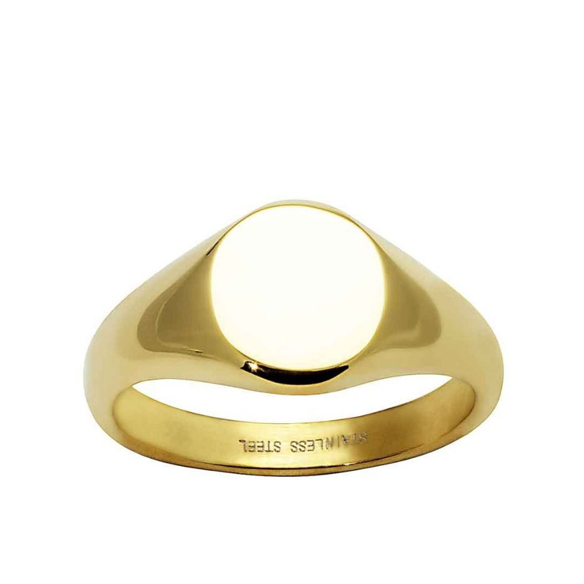 BIRGIT Ring Gullfarget Stål