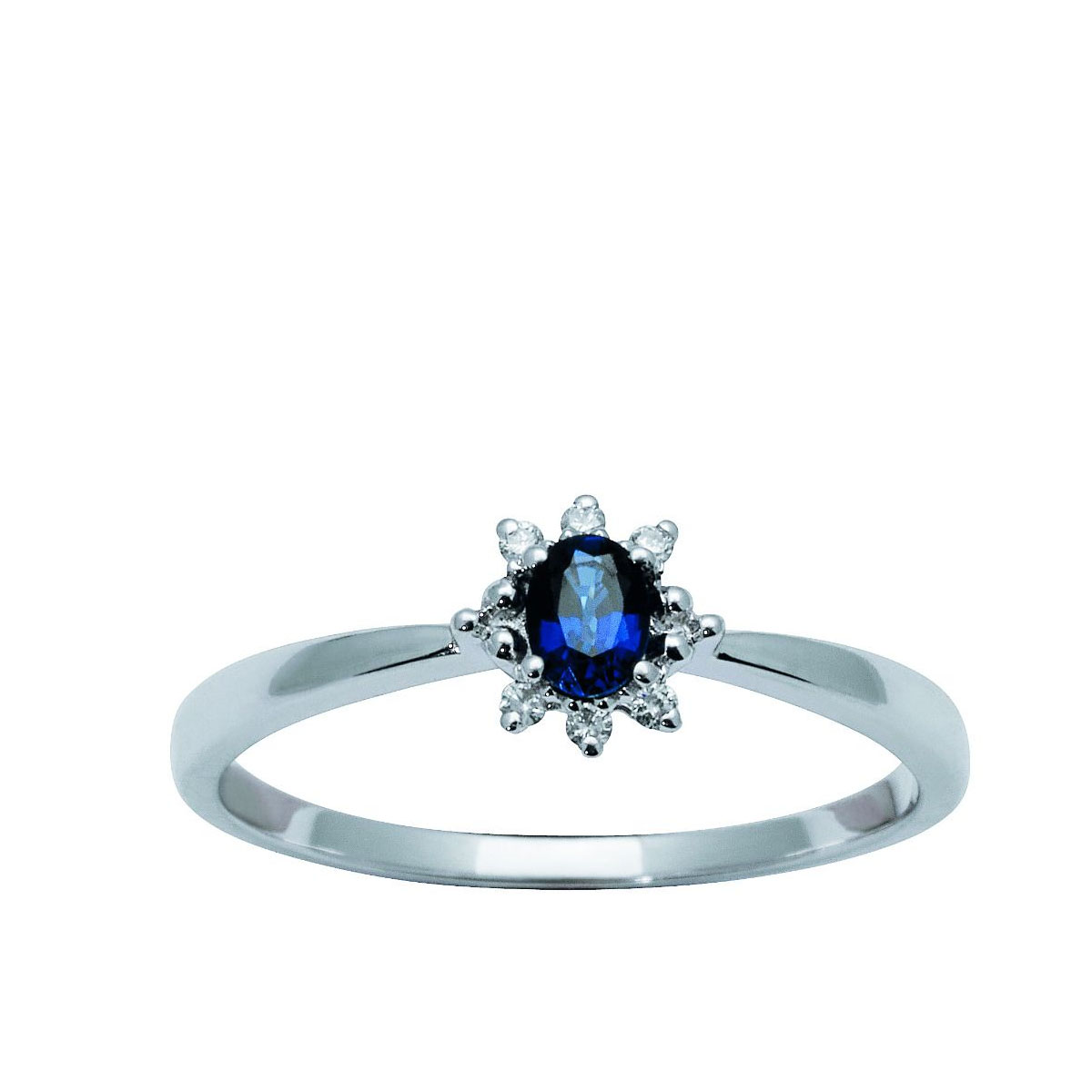 Diamantring 2024 med safir