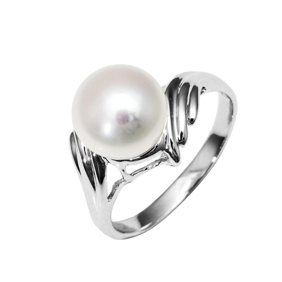 Ring Ferskvannsperle 925 Sølv