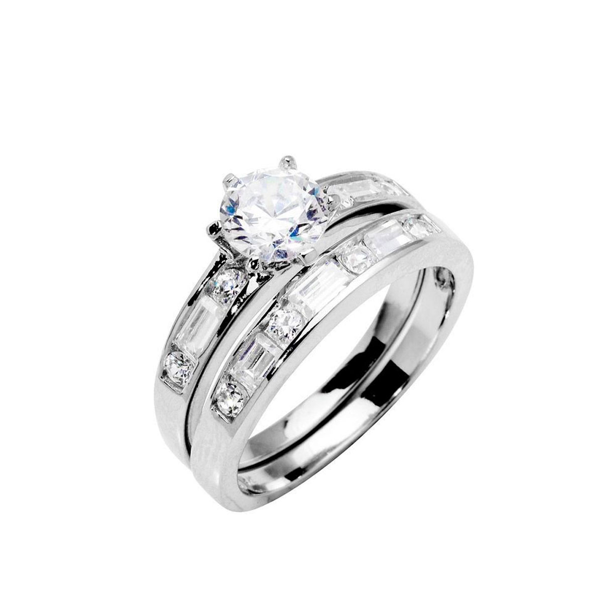 Ring 2-i-1 925 Sølv