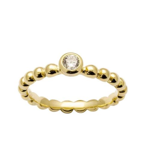 ELLINOR Ring 925 Forgylt Sølv