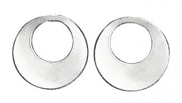 ringlauv, hvit, 14 mm, 10 stk