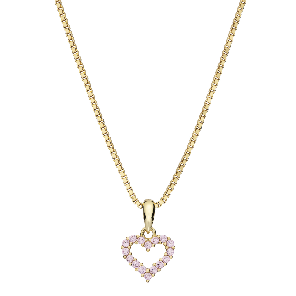 Halssmykke 925 Forgylt Sølv