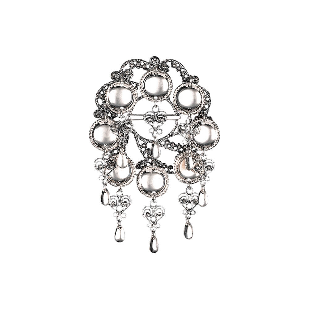 Sølje Askøy 830 Oksidert Sølv