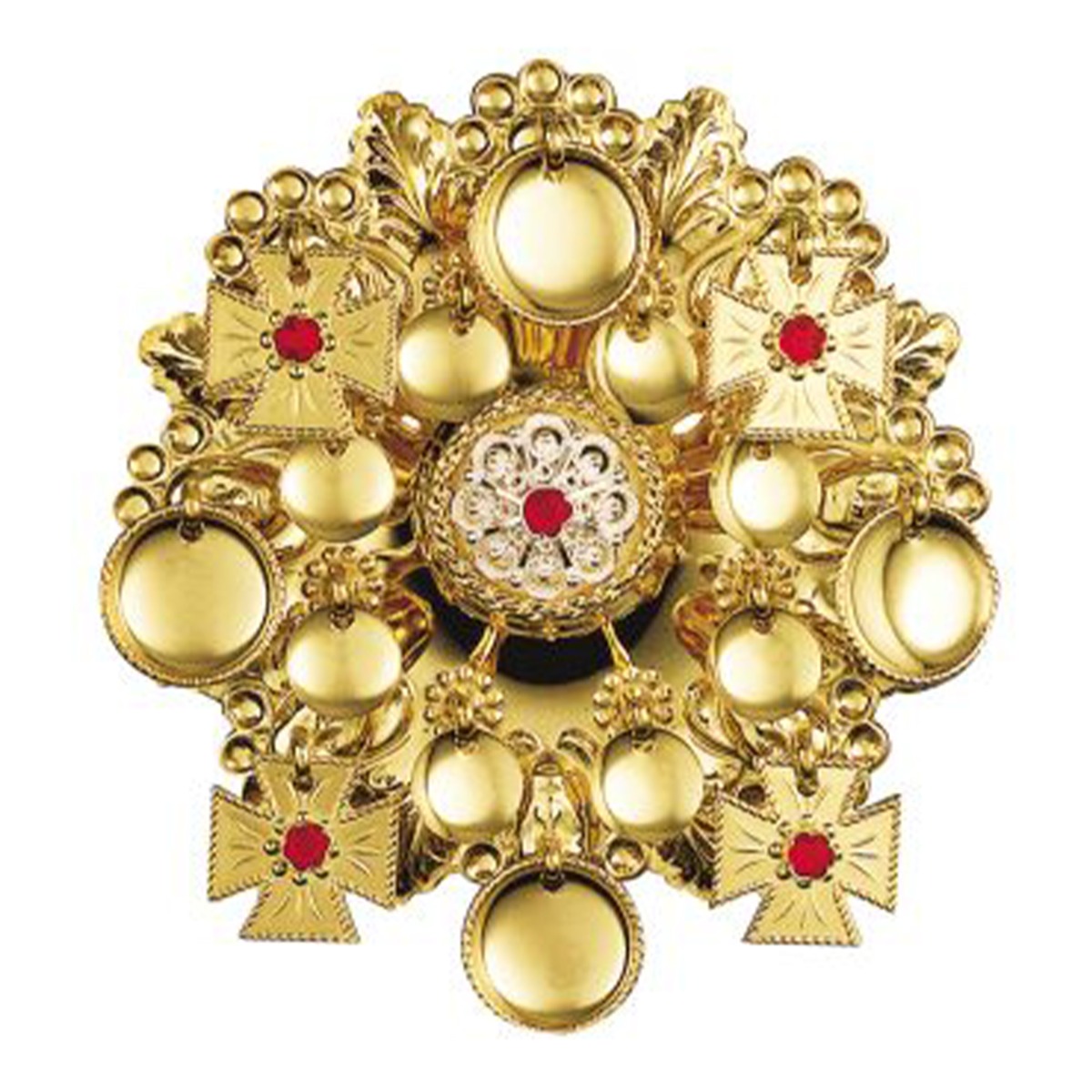 Sølje 830 Forgylt Sølv