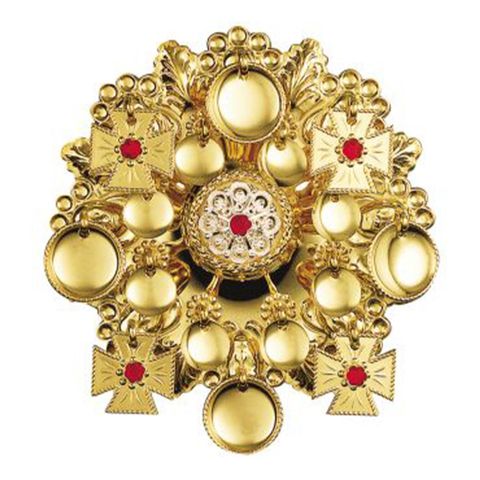 Sølje 830 Forgylt Sølv