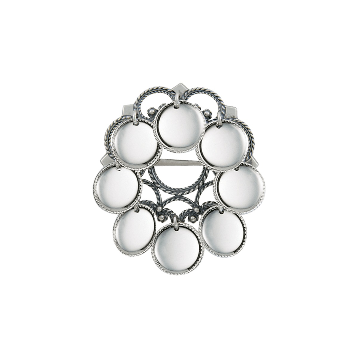 Sølje Numedal 830 Oksidert Sølv