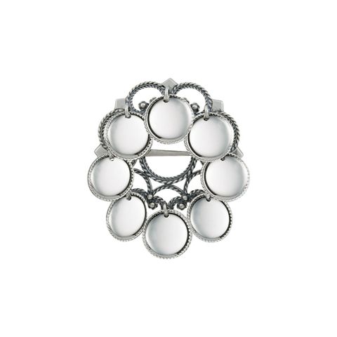 Sølje Numedal 830 Oksidert Sølv