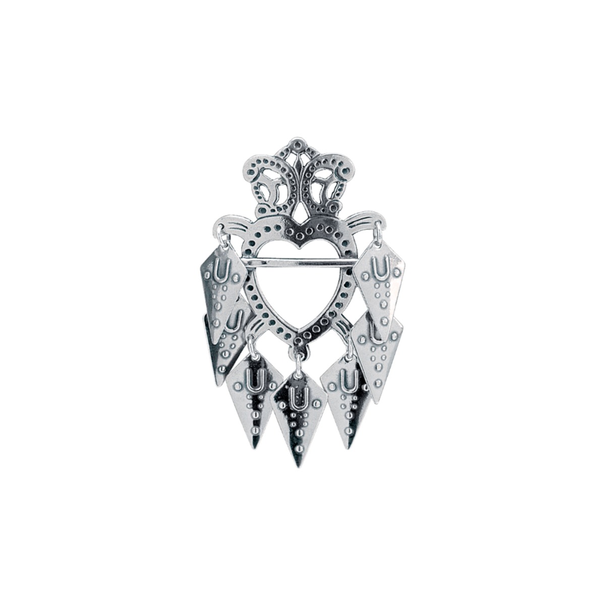 Sølje Østfold 830 Oksidert Sølv