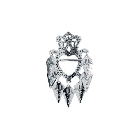 Sølje Østfold 830 Oksidert Sølv